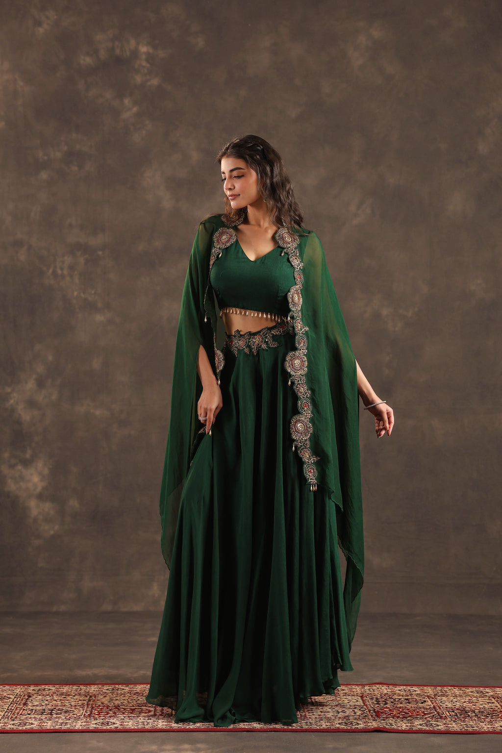 Divider Pant with Heavy Jacket Deep Green