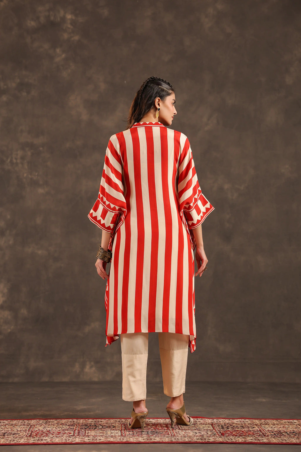 Stripes Katan - Red