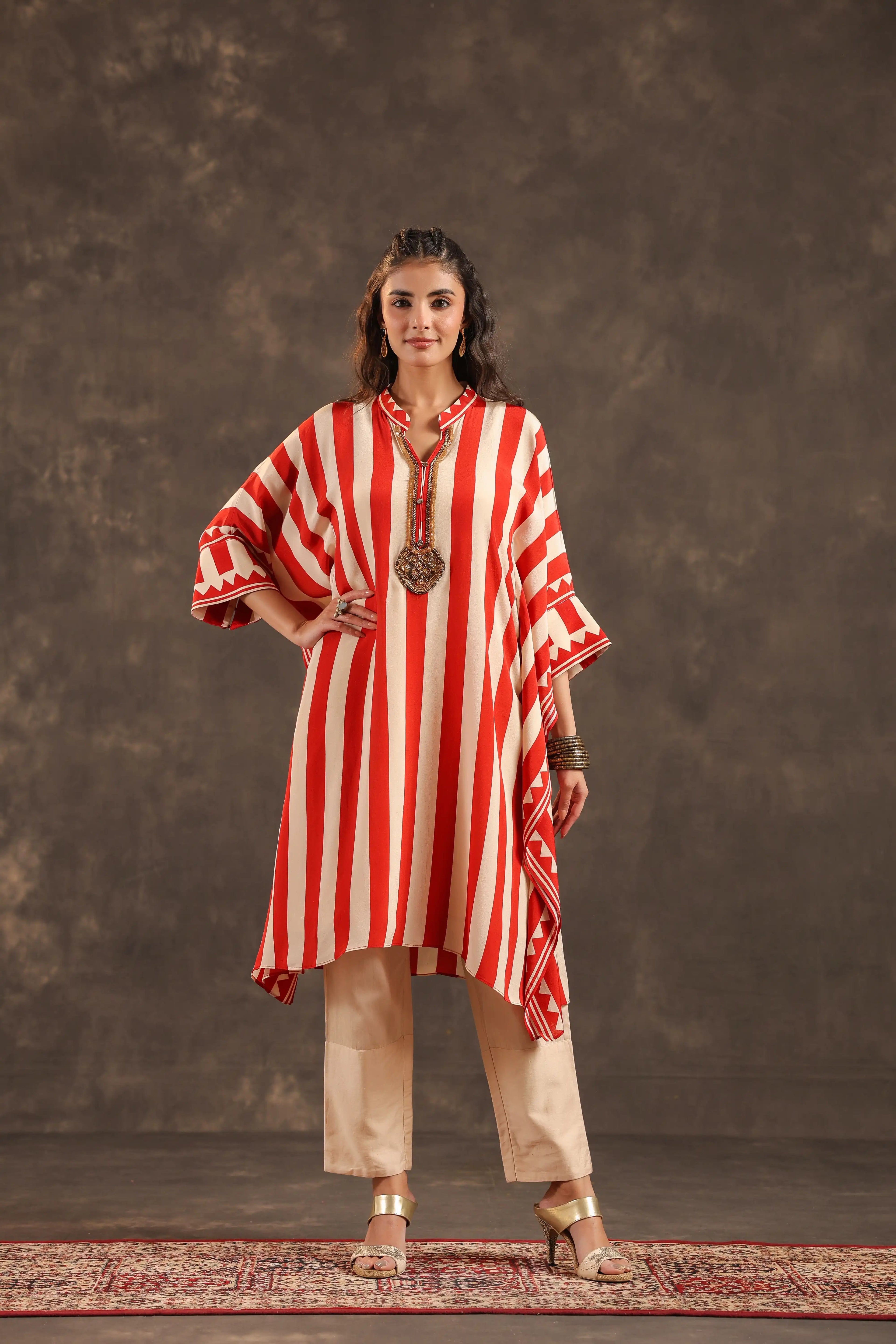 Stripes Katan - Red
