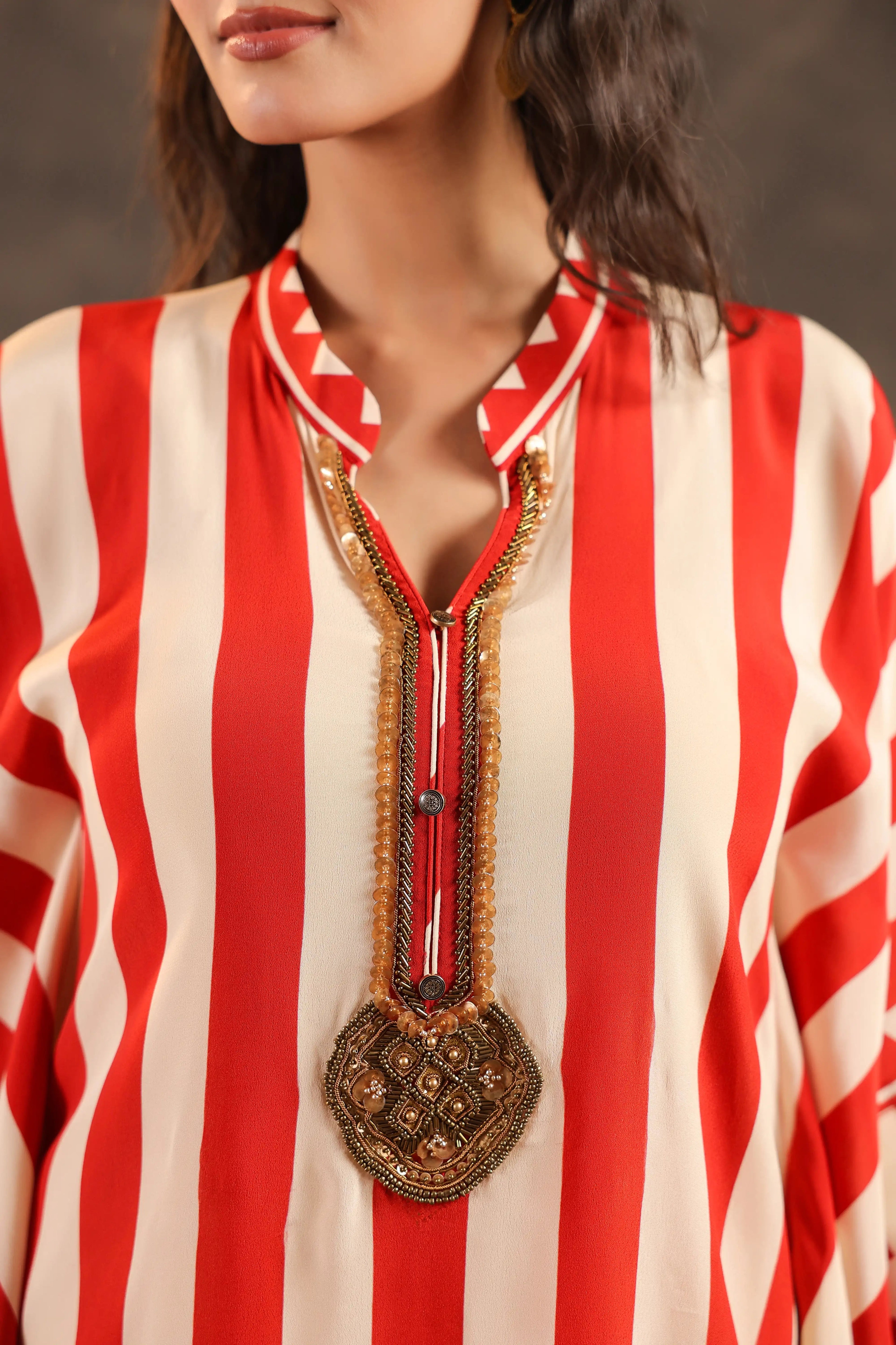 Stripes Katan - Red