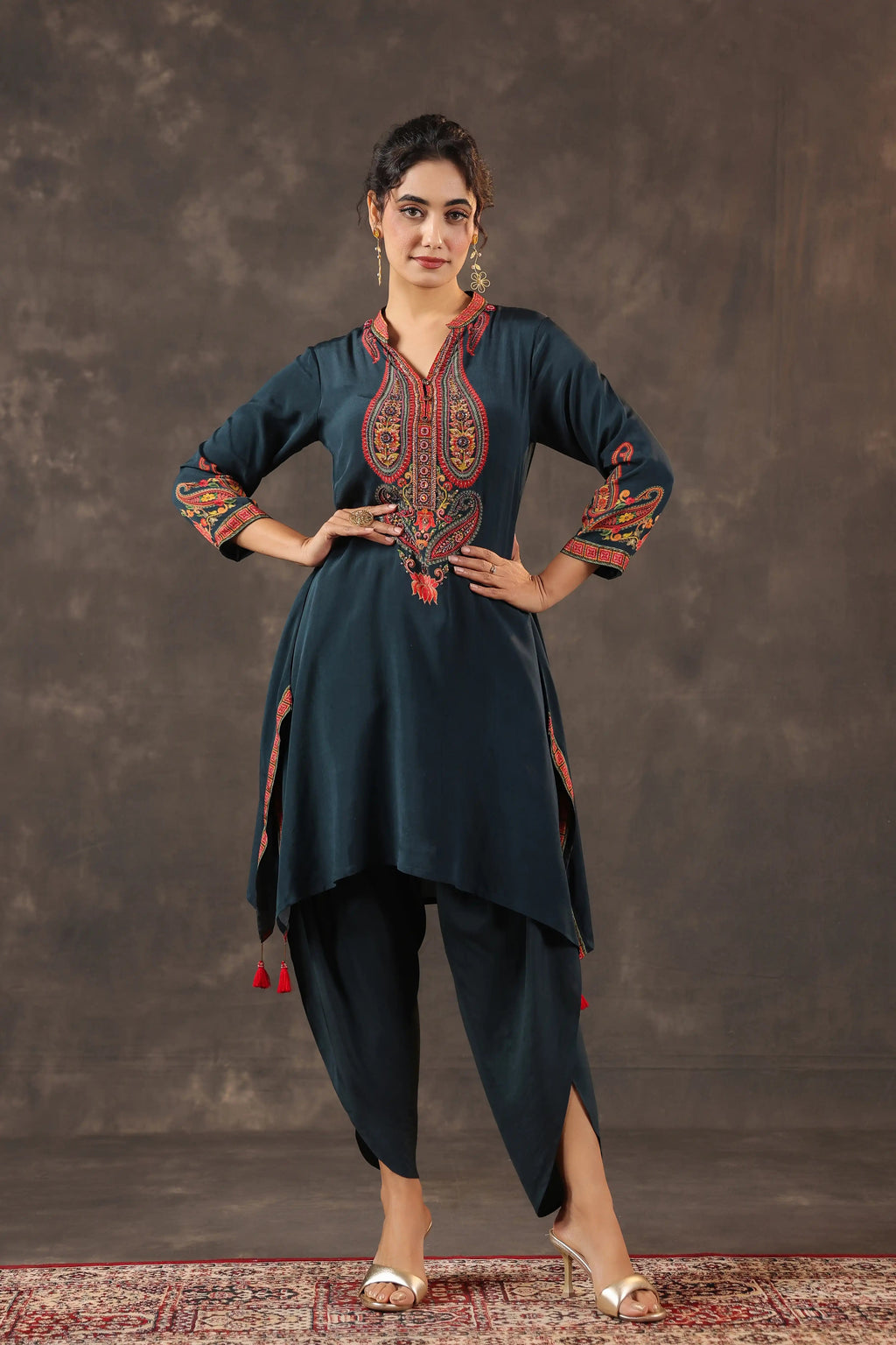 Traditional Kurti - Blue