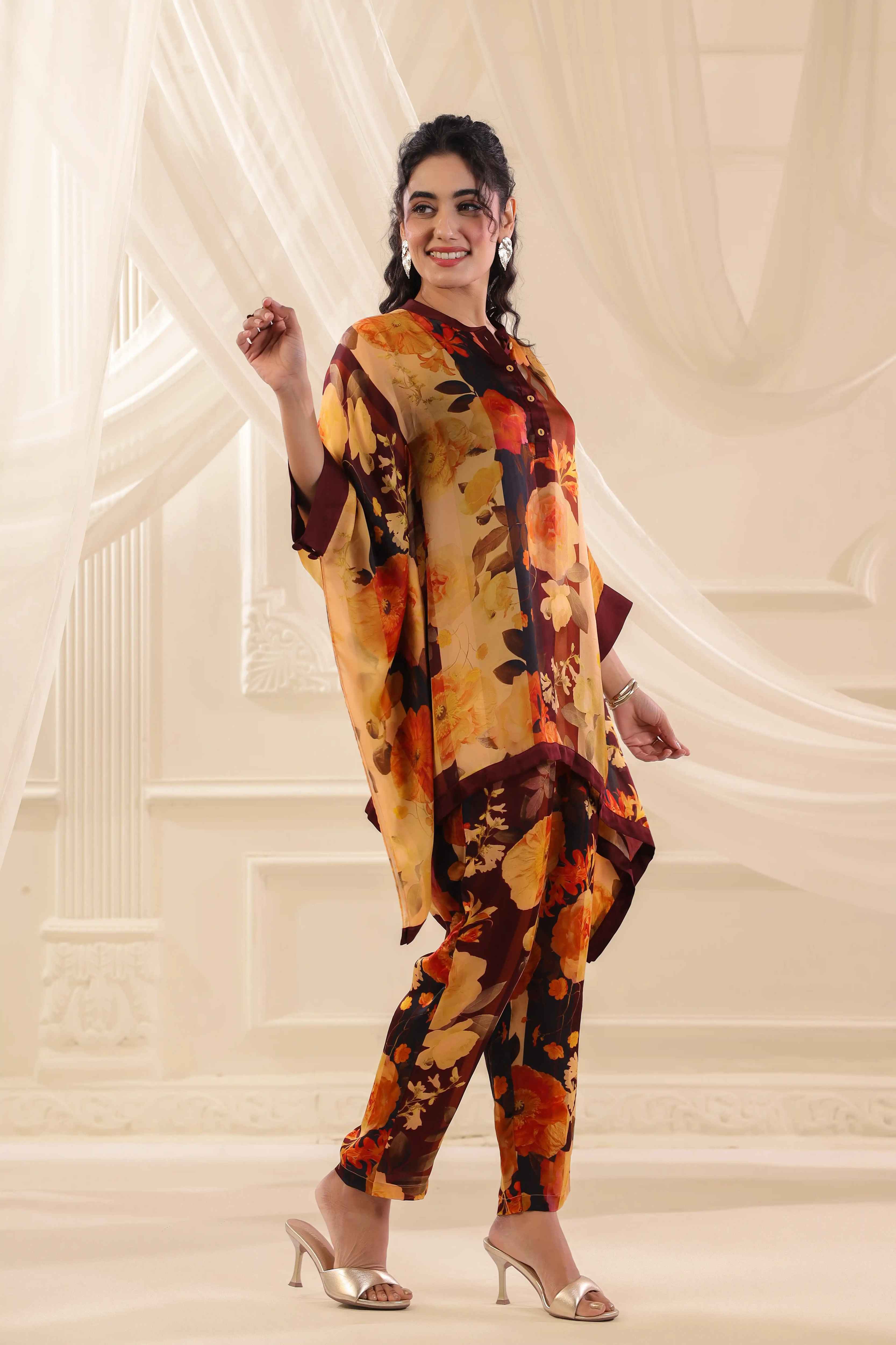 Linen Co-Ord Set - Multi