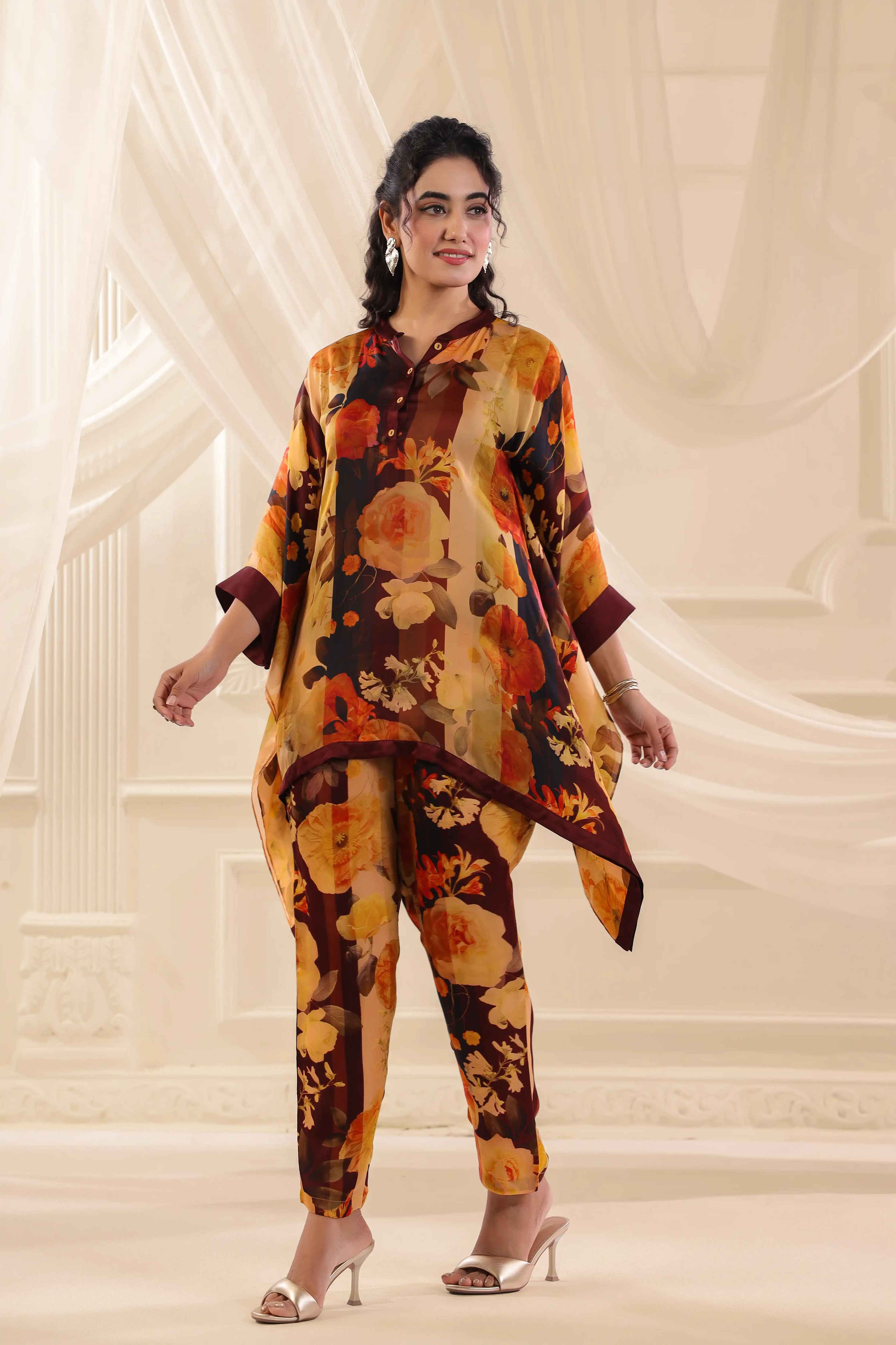 Linen Co-Ord Set - Multi