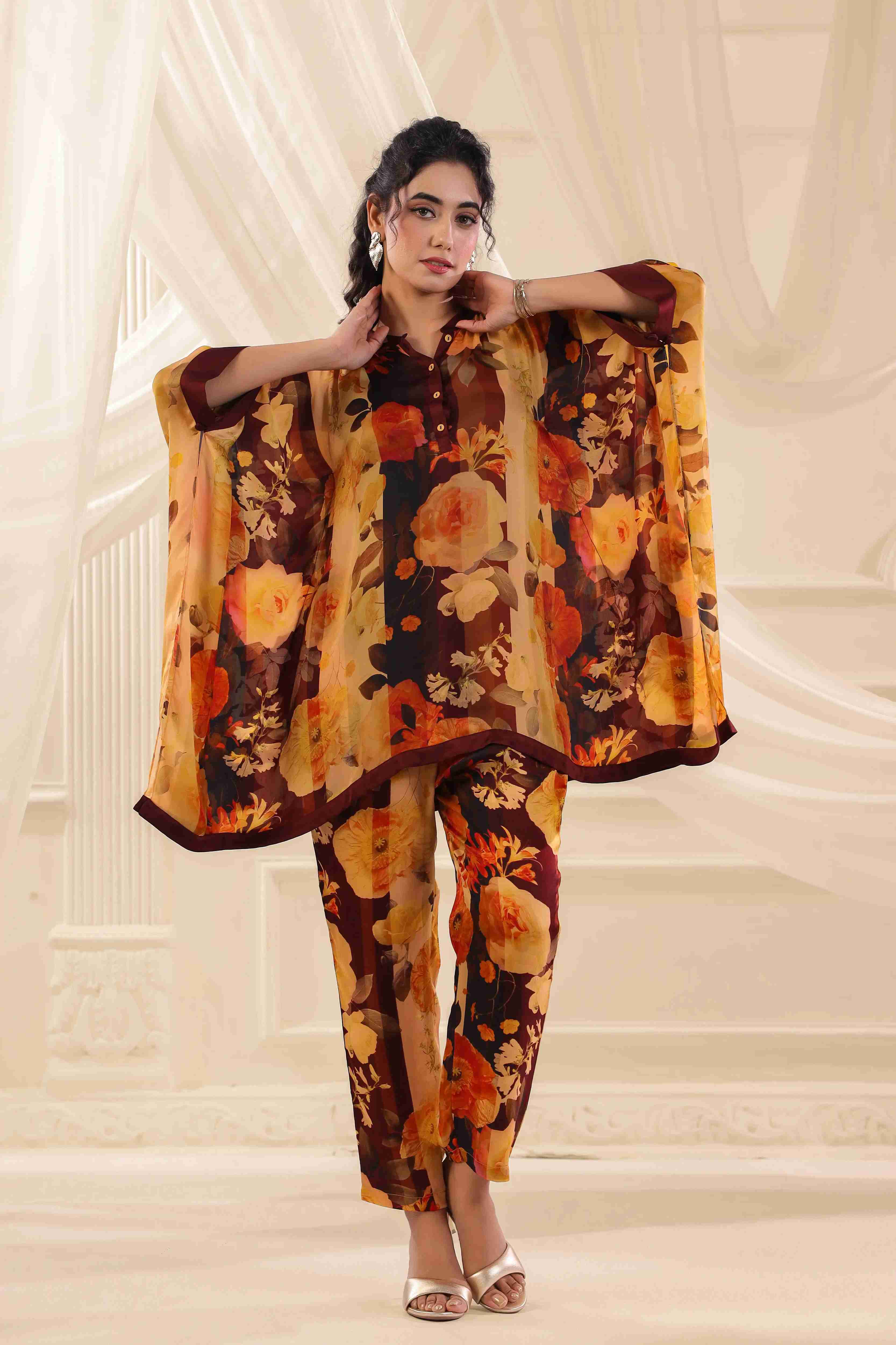 Linen Co-Ord Set - Multi